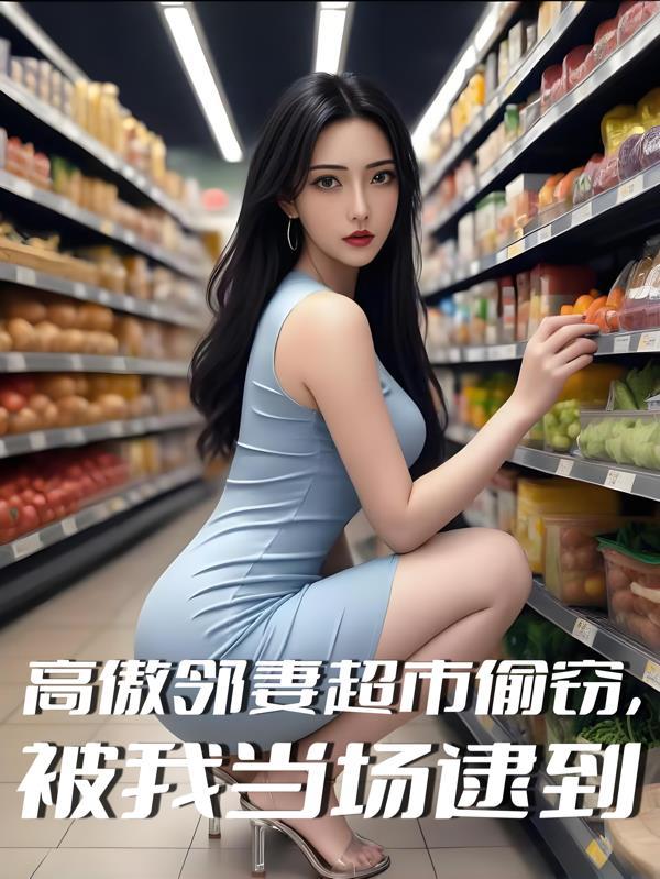 高傲邻妻超市偷窃被我当场逮到漫画